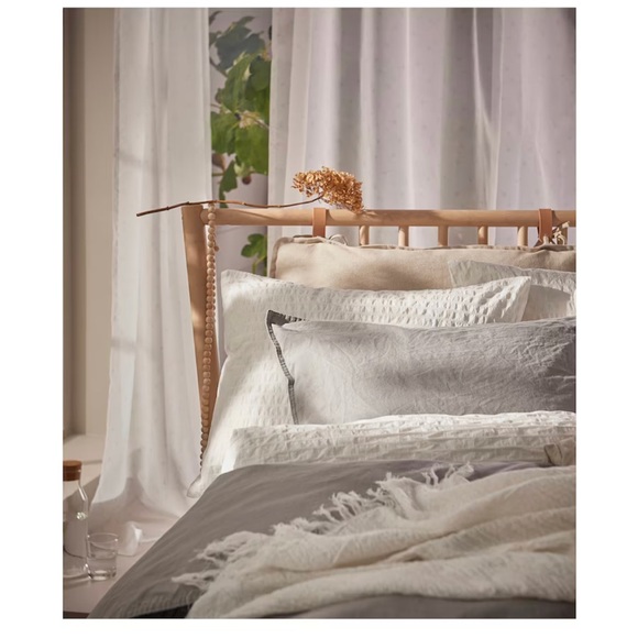 IKEA OFELIA VASS
Duvet cover and pillowcase(s), white, Full/Queen (Double/Queen) - Picture 3 of 5